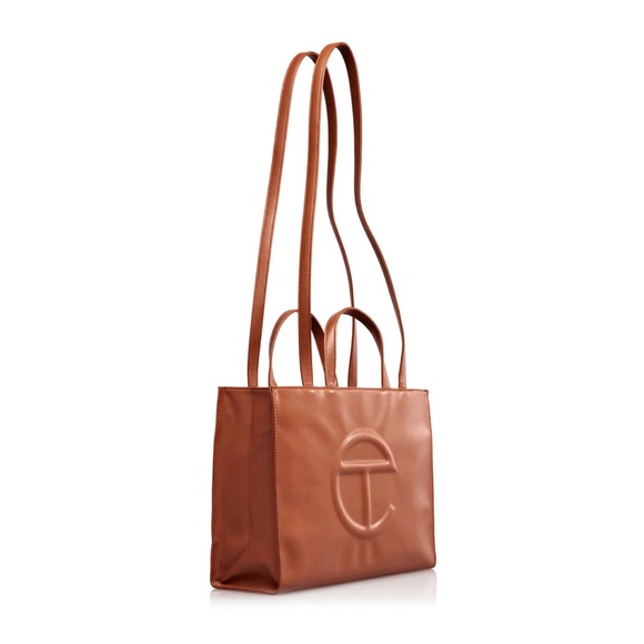 Telfar Medium Shopping Bag in Tan - Picture 2 of 4